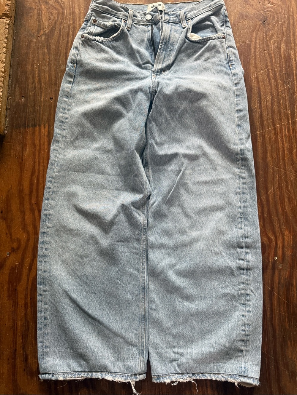 AGOLDE LOW CURVE JEAN SIZE 24 in FORCE